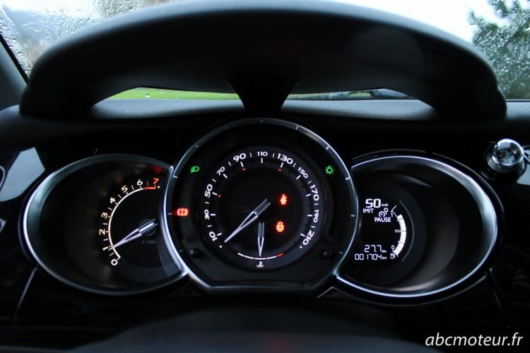 compteurs DS 3 Cabrio restylee