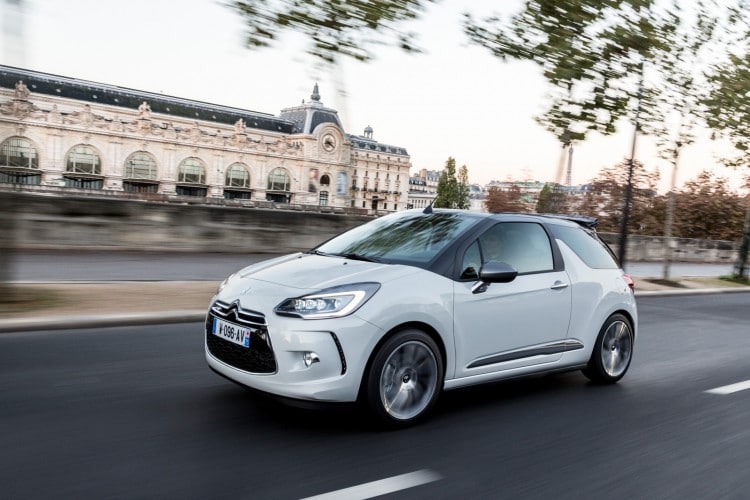 roulage DS 3 Cabrio restylee