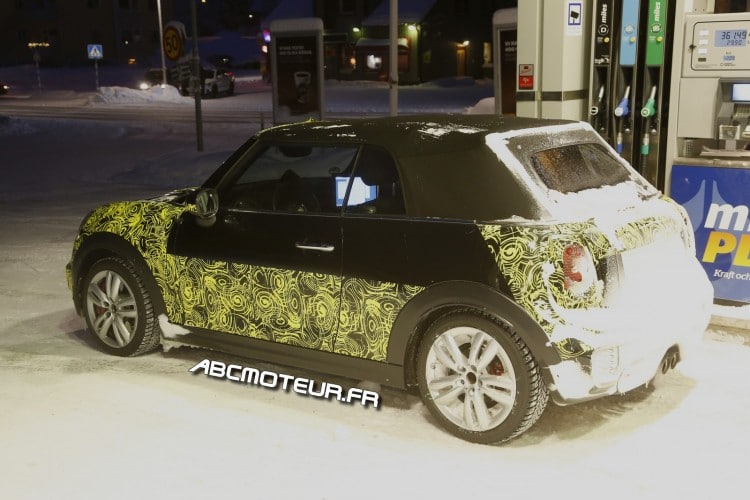spyshot Mini JCW Cabrio 2016