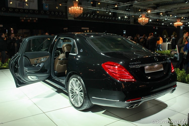vue 3-4 arriere Mercedes-Maybach Classe S