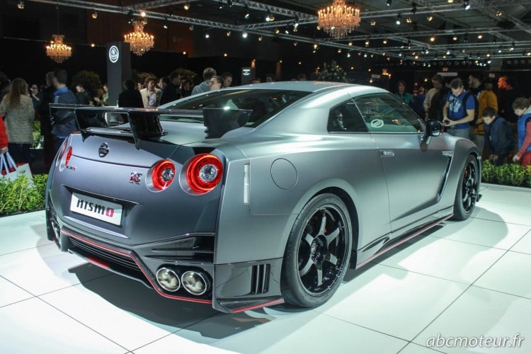 vue 3-4 arriere Nissan GT-R Nismo