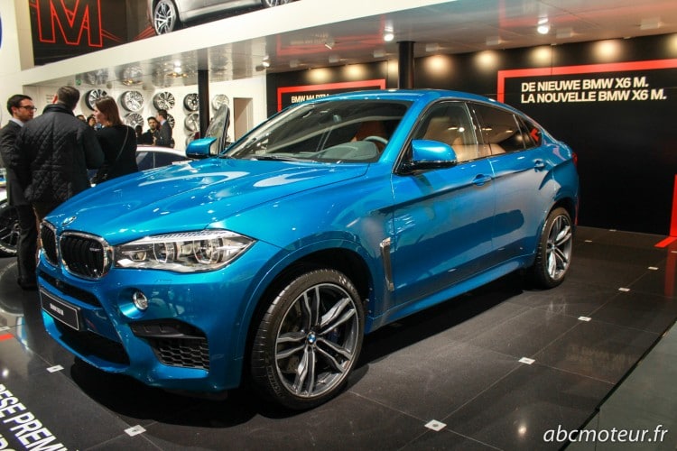 vue 3-4 avant BMW X6 M