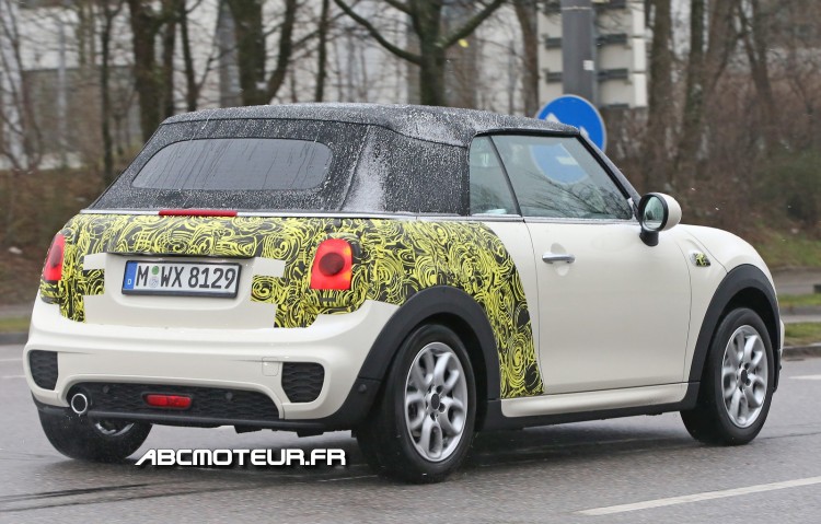 vue 3-4 arriere Mini Cabrio 2015