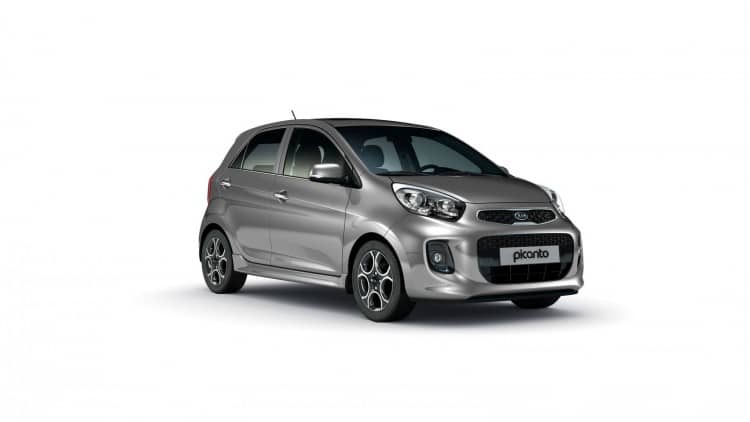 vue 3-4 avant Kia Picanto 5P restylee