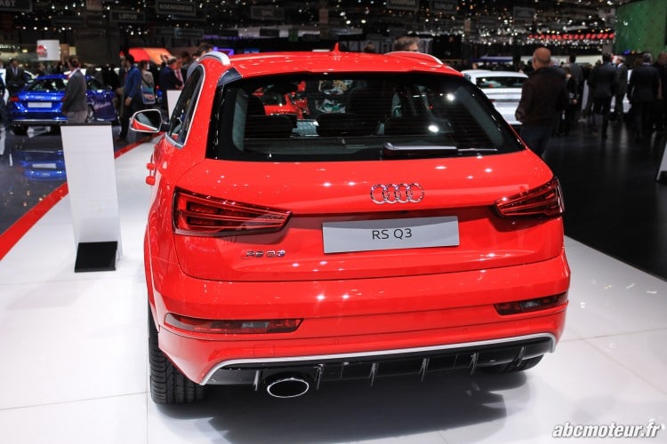 arriere Audi RS Q3 Geneve 2015