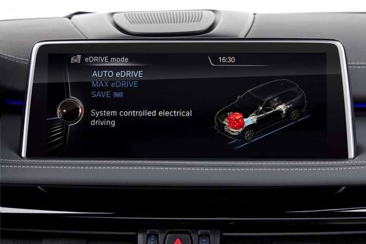 auto eDrive mode iDrive BMW-X5-xDrive40e