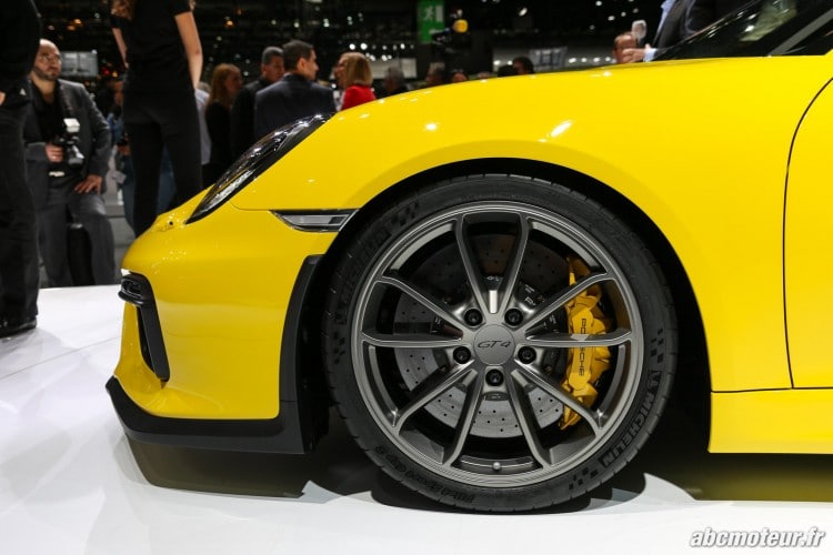 jante Porsche Cayman GT4 Geneve 2015