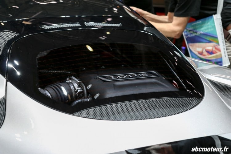 moteur Lotus Evora 400 Geneve 2015