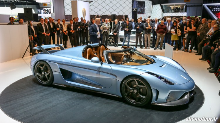 vue 3-4 profil Koenigsegg Regera Geneve 2015