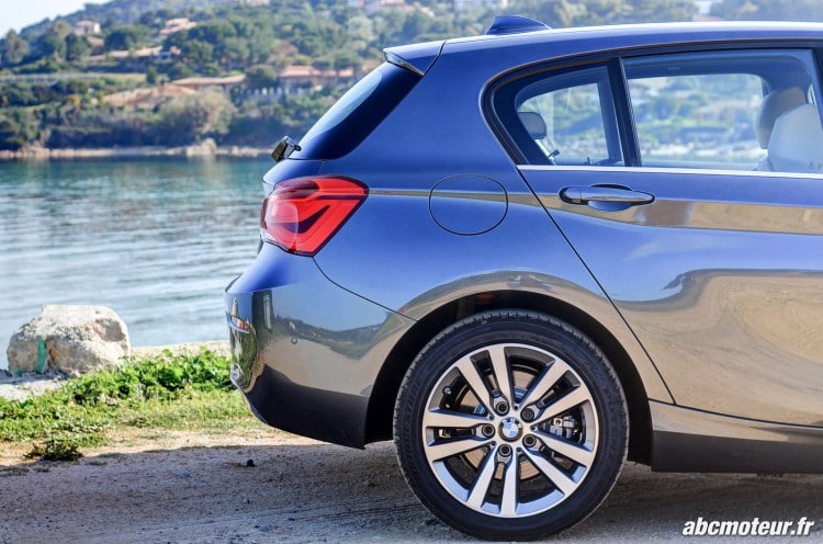 aile arriere BMW Serie 1 F20 restylee 120d