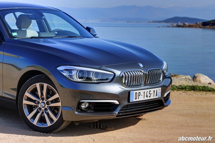 calandre BMW Serie 1 F20 restylee 120d