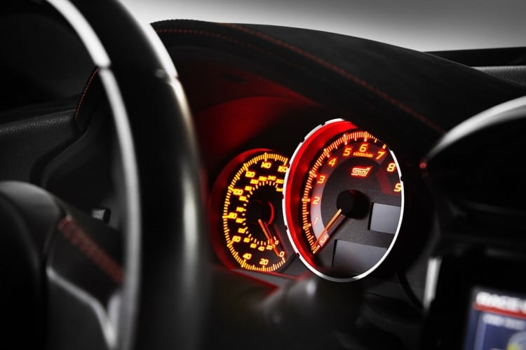 compte tours Subaru-BRZ-STi Performance concept