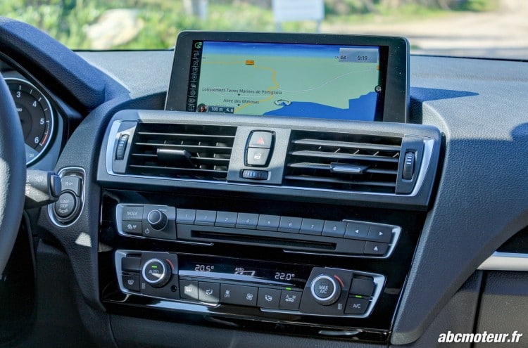 console centrale BMW Serie 1 F20 restylee 120d