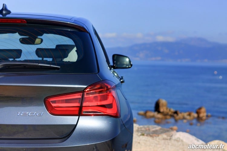 feu arriere BMW Serie 1 F20 restylee 120d