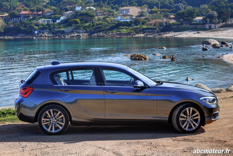 profil BMW Serie 1 F20 restylee 120d
