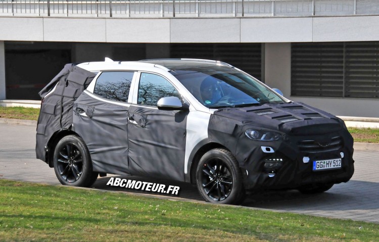 spyshot Hyundai Santa Fe 2016