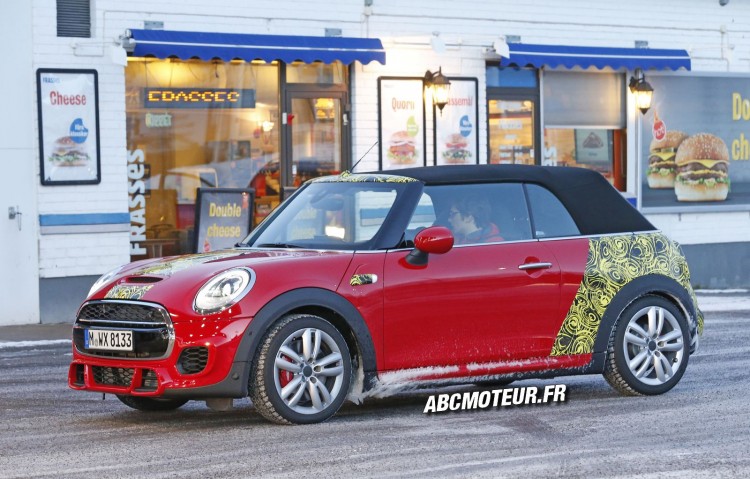 spyshot Mini JCW Cabrio 2016