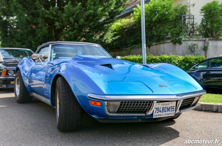 Chevrolet Corvette C3 Stingray rassemblement Bailly