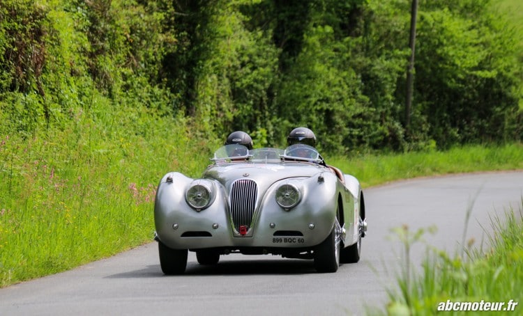 Jaguar XK 120 Roadster speciale Tour Auto 2015