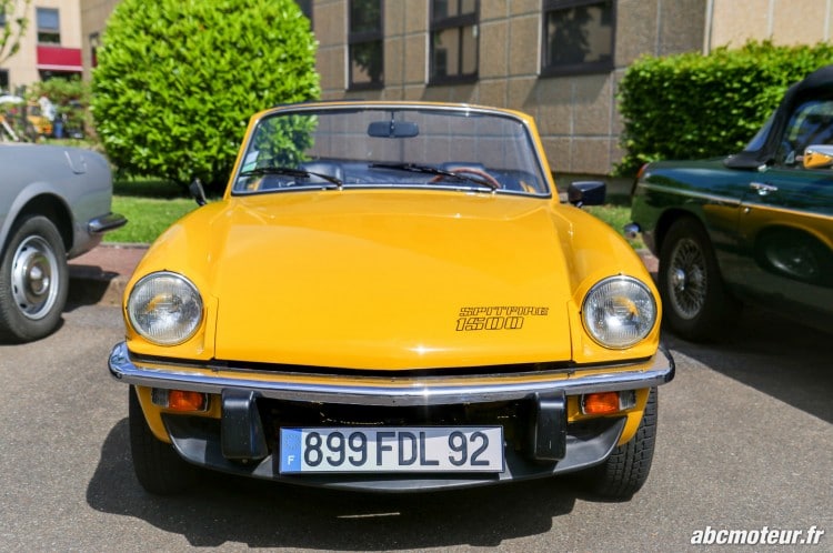 Triumph Spitfire 1500 rassemblement Bailly
