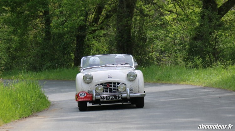Triumph TR3 speciale Tour Auto 2015