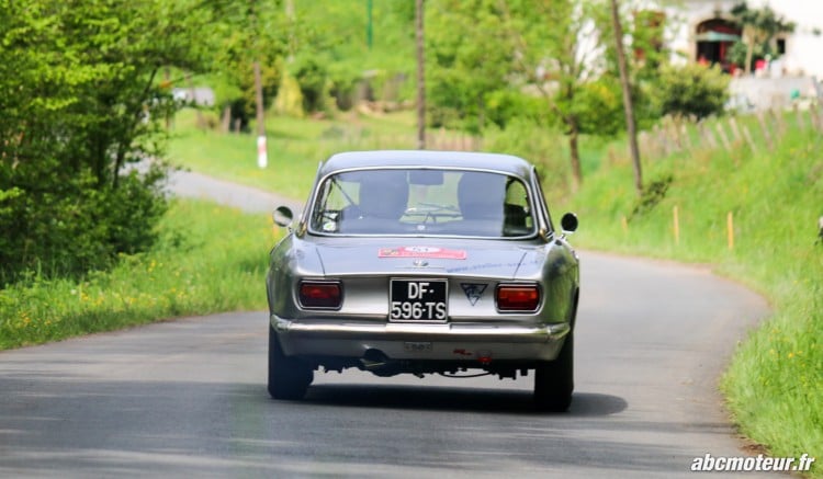arriere Alfa Romeo 1750 GTV speciale Tour Auto 2015