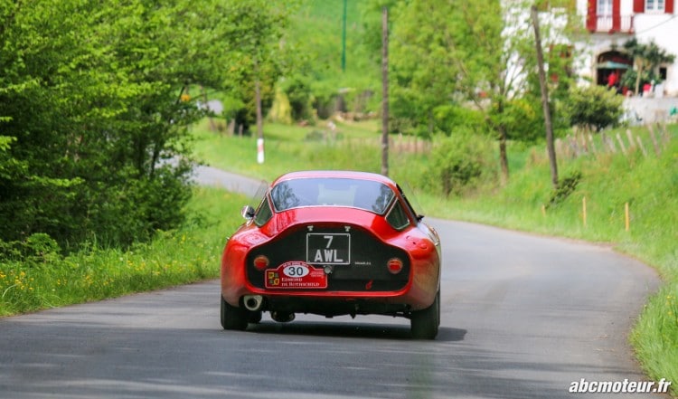 arriere Alfa Romeo TZ speciale Tour Auto 2015