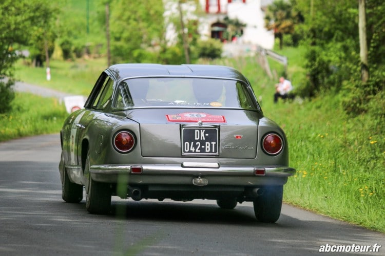arriere Lancia Flaminia Sport Sp Zagato speciale Tour Auto 2015