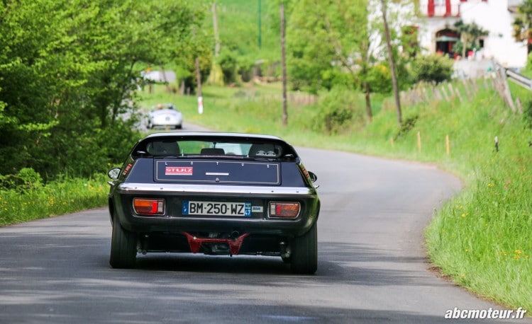 arriere Lotus Europa Twin Cam speciale Tour Auto 2015