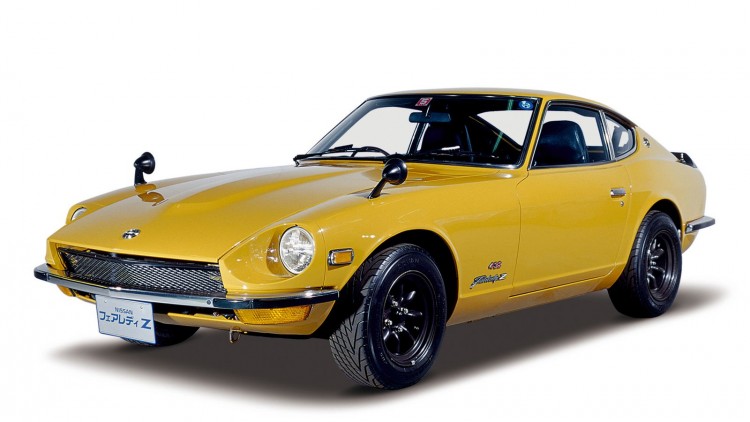 La Datsun 240Z de 1969 (appelée Nissan Fairlady Z au Japon)
