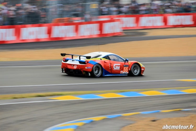 Ferrari 458 Italie AM n55 24 H du Mans 2015