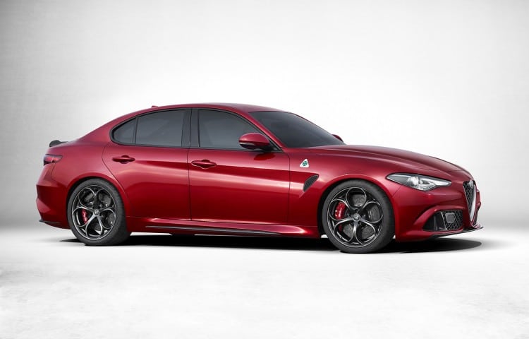Alfa Romeo Giulia QV profil