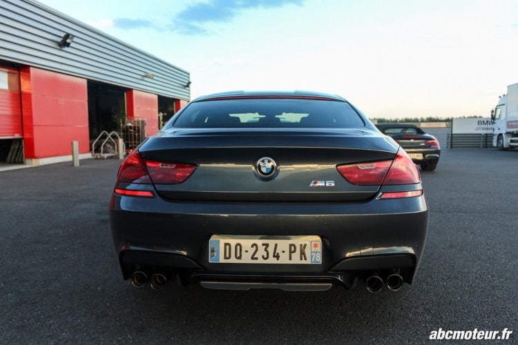 arriere M6 Gran Coupe F06 BMW M day LFG