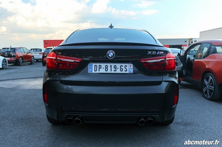 arriere X6 M F16 BMW M day LFG