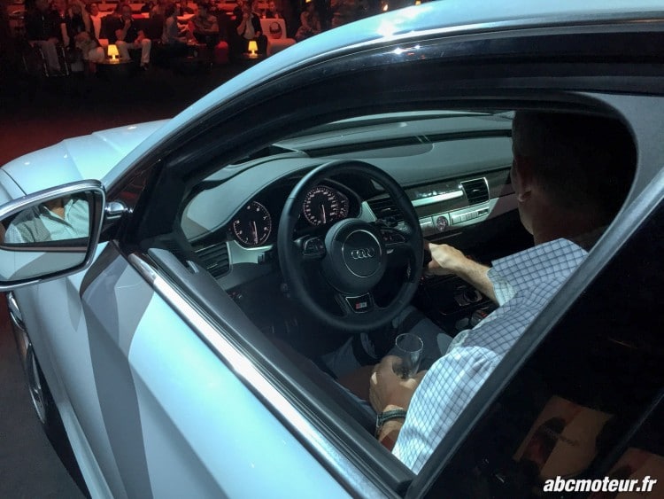 Audi S8 Le Transporteur Heritage interieur