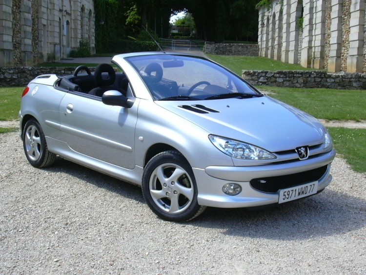 Peugeot 206 CC 3-4 avant