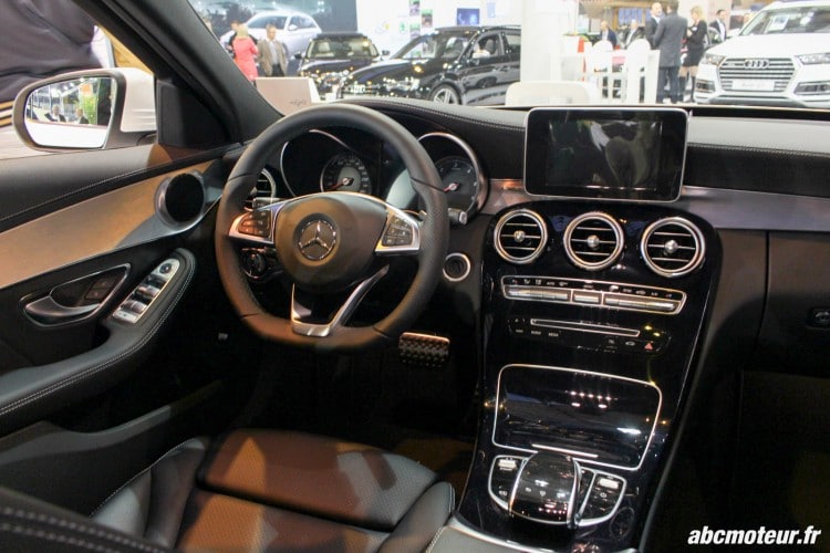 Mercedes GLC interieur salon auto Orleans 2015