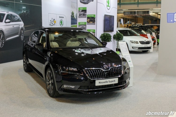 Skoda Superb salon auto Orleans 2015