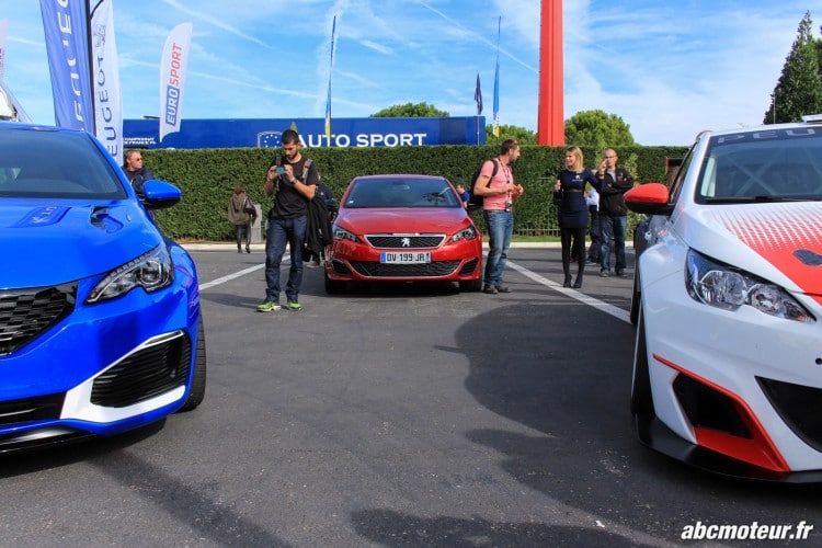 Peugeot 308 R HYbride concept vs 308 GTi vs 308 R HYbrid prototype
