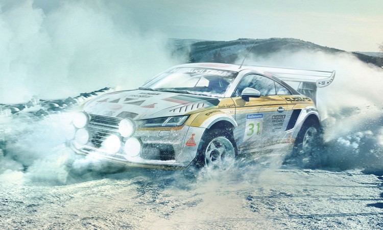 Audi-TT rallye