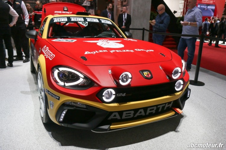 Abarth 124 Spider rally Geneve 2016