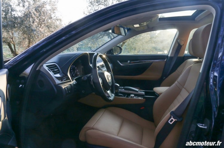 Lexus GS 450h Executive sieges