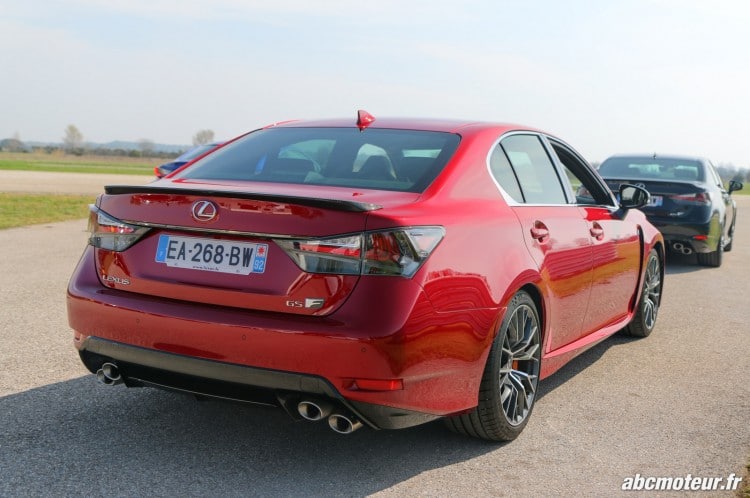 Lexus GS F Carbon arriere