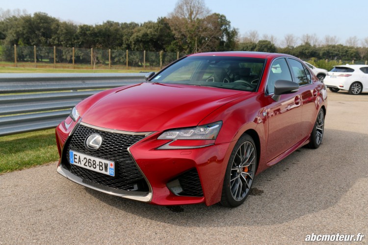Lexus GS F Carbon avant-4