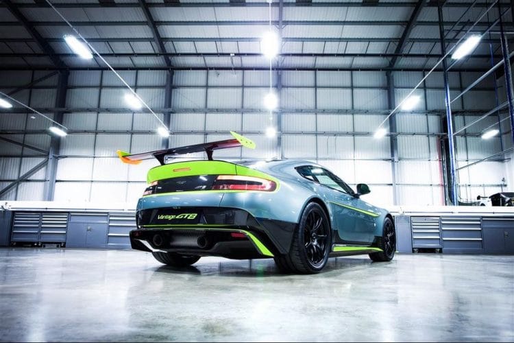 Aston Martin Vantage GT8. April 2016Photo: Drew Gibson