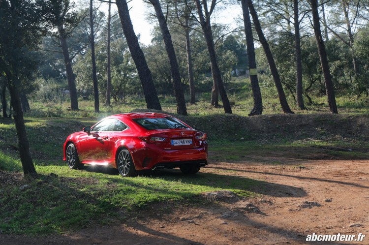Lexus RC 200t F Sport Executive arriere-5