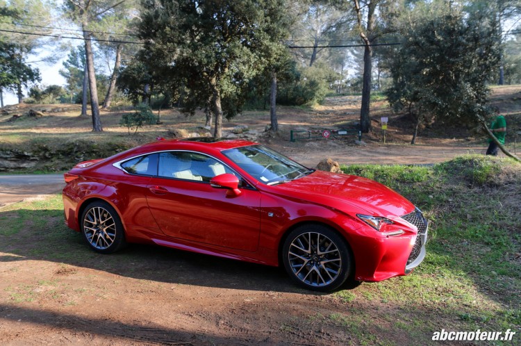Lexus RC 200t F Sport Executive profil-2