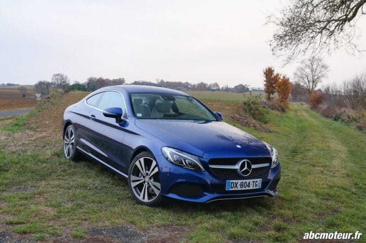 Mercedes Classe C Coupe 220 d Executive 3-4 avant-7