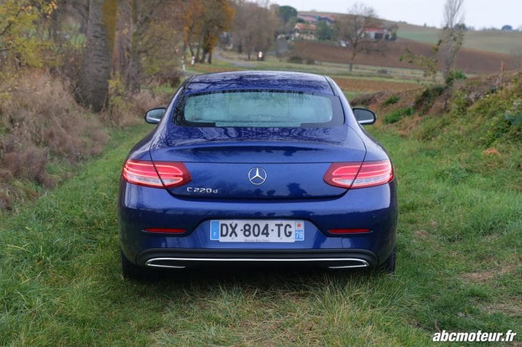 Mercedes Classe C Coupe 220 d Executive arriere