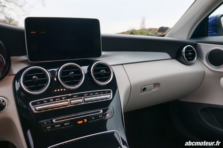 Mercedes Classe C Coupe 220 d Executive console centrale